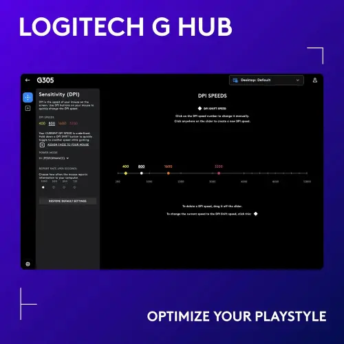Logitech G305 LIGHTSPEED Mouse Gamer Inalámbrico — imagen 5