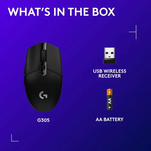 Logitech G305 LIGHTSPEED Mouse Gamer Inalámbrico — imagen 9