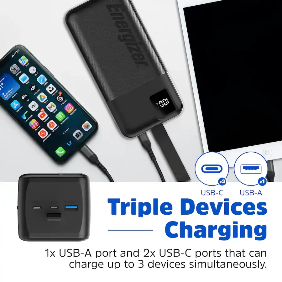 Energizer Ultimate Lithium 50,000 mAh 30W Power Bank USB-C's photo #7