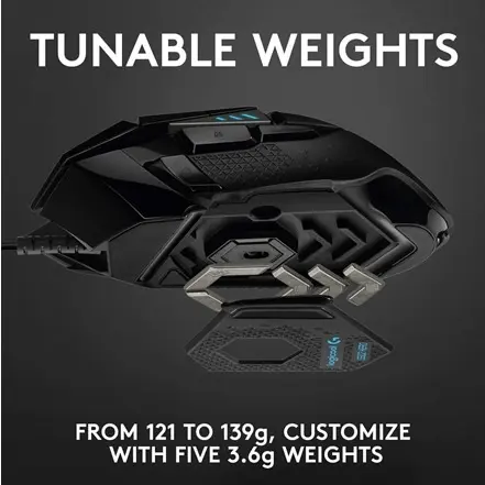 Mouse Gamer Logitech G502 HERO RGB 25K's photo #2