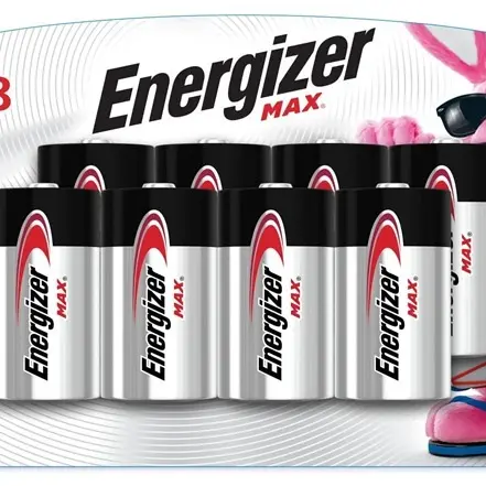 Pack de 8 Pilas Energizer MAX Tipo D Alcalinas de Larga Duración con Hasta 10 Años de Vida en Almacenamiento's photo #1