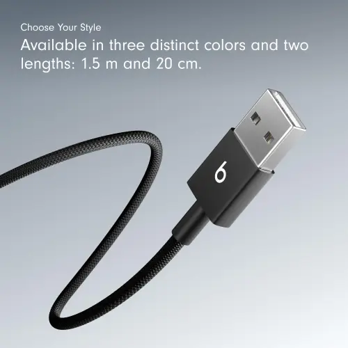 Cable Beats USB-A a USB-C de 5 ft Trenzado para Carga Rápida Apple y Android's photo #6