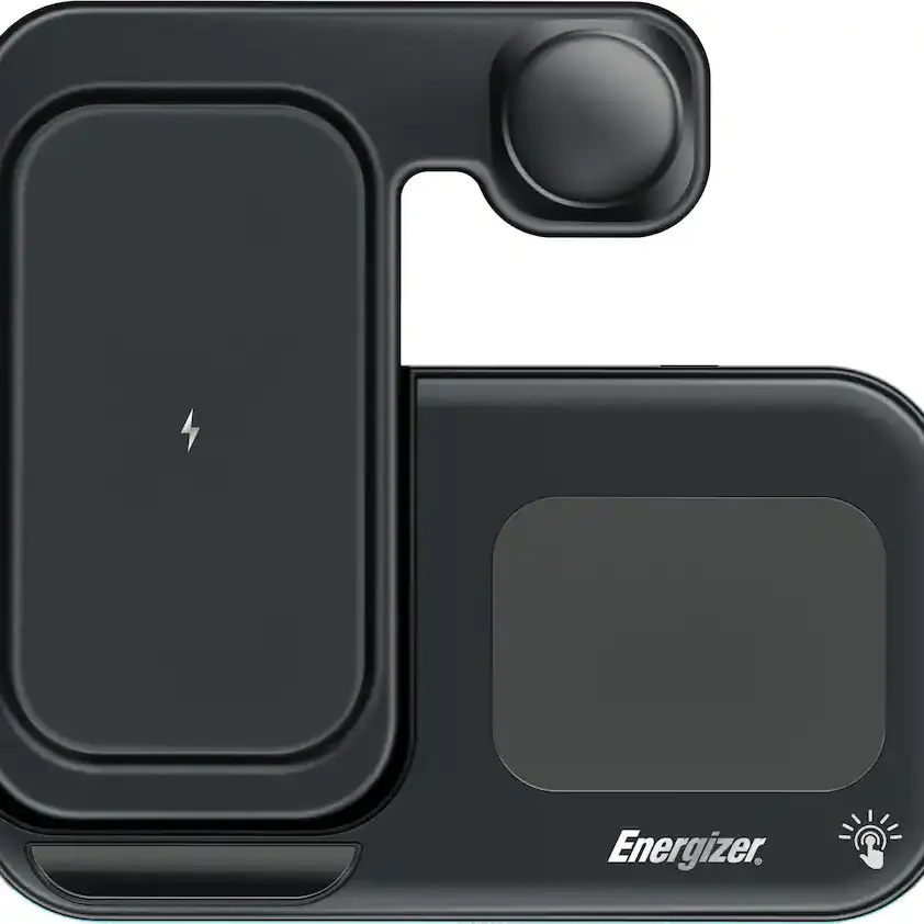 Cargador Inalámbrico Energizer 3 en 1 Qi 15W RGB para iPhone, AirPods, Apple Watch y Android's photo #9