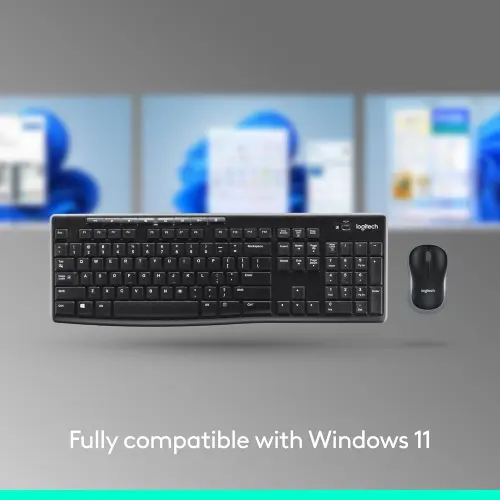 Combo Logitech MK270 Teclado y Mouse Inalámbrico Full Size con Receptor USB's photo #4