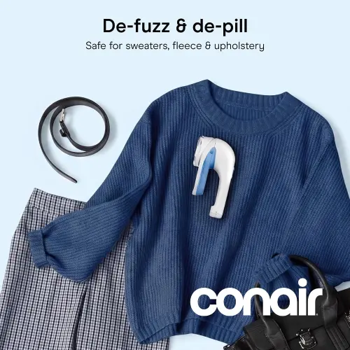 Quitapelusas Conair Portátil para Ropa, Sweaters, Muebles y Telas con 3 Ajustes's photo #2
