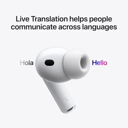 Audífonos Apple AirPods Pro 3 Inalámbricos con Cancelación de Ruido, Audio Espacial, USB-C y Sensor Cardíaco's photo #4