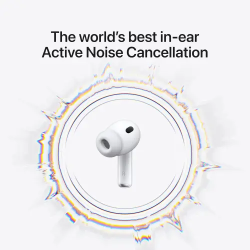 Audífonos Apple AirPods Pro 3 Inalámbricos con Cancelación de Ruido, Audio Espacial, USB-C y Sensor Cardíaco's photo #1
