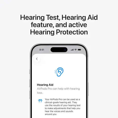 Audífonos Apple AirPods Pro 3 Inalámbricos con Cancelación de Ruido, Audio Espacial, USB-C y Sensor Cardíaco's photo #3