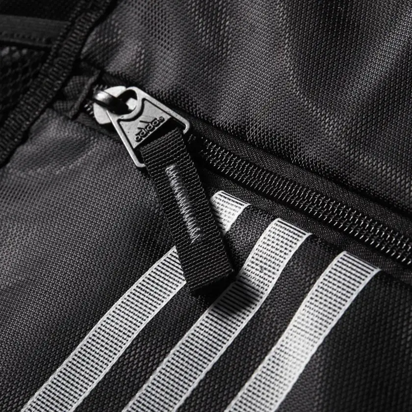 Mochila Adidas Alliance Sackpack Negro con Bolsillos Organizadores para Gym, Tenis y Uso Diario's photo #2