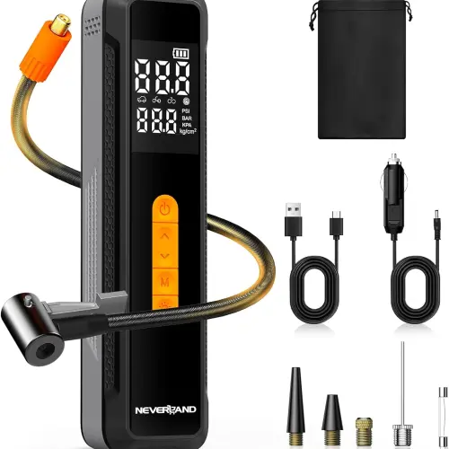 Inflador Portátil NEVERLAND 150 PSI 20000mAh con Compresor, Pantalla Digital, Luz LED y Power Bank — imagen 1