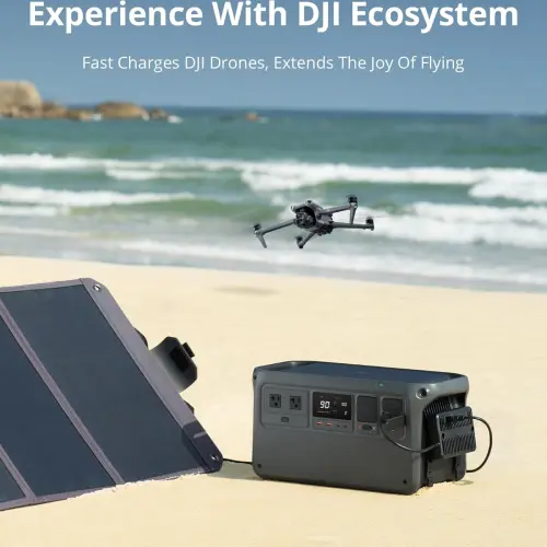 Estación de Energía Portátil DJI Power 1000 Estación de Energía Portátil 1024Wh 2200W LiFePO₄ con UPS y Carga Rápida — imagen 9