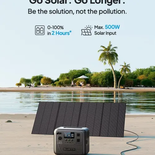 Estación de Energía Portátil BLUETTI AC70 Estación de Energía Portátil 768Wh 1000W LiFePO₄ con UPS y Carga Rápida — imagen 6