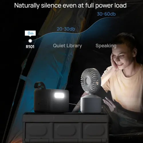 DaranEner R101 Lite 89.6Wh 100W – Estación de Energía Portátil LiFePO₄ con USB-C 100W — imagen 7