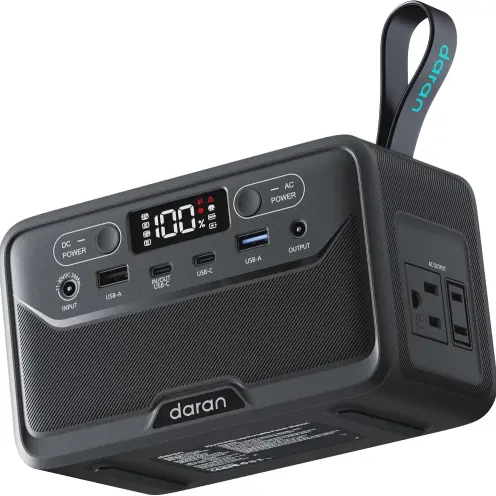DaranEner R101 Lite 89.6Wh 100W – Estación de Energía Portátil LiFePO₄ con USB-C 100W — imagen 1
