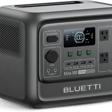 BLUETTI Elite 100 V2 Nueva 1024Wh 1800W – Estación de Energía Portátil LiFePO₄ con UPS y Carga Rápida — imagen 1