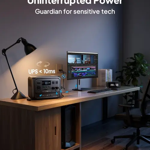 BLUETTI Elite 100 V2 Nueva 1024Wh 1800W – Estación de Energía Portátil LiFePO₄ con UPS y Carga Rápida — imagen 8
