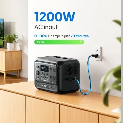 BLUETTI Elite 100 V2 Nueva 1024Wh 1800W – Estación de Energía Portátil LiFePO₄ con UPS y Carga Rápida — imagen 6
