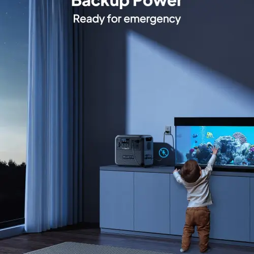 BLUETTI AC180 Nueva 1152Wh 1800W – Estación de Energía Portátil LiFePO₄ con Carga Rápida, UPS y App — imagen 7