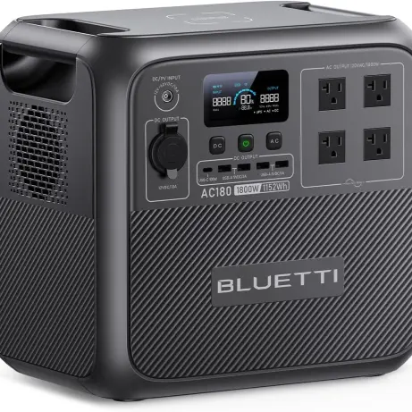 BLUETTI AC180 Nueva 1152Wh 1800W – Estación de Energía Portátil LiFePO₄ con Carga Rápida, UPS y App — imagen 1