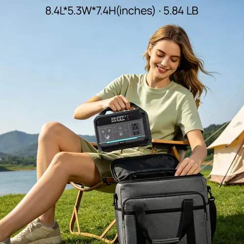 DaranEner NEOX 192Wh 300W con Panel Solar 30W – Estación de Energía Portátil LiFePO₄ para Apagones — imagen 4