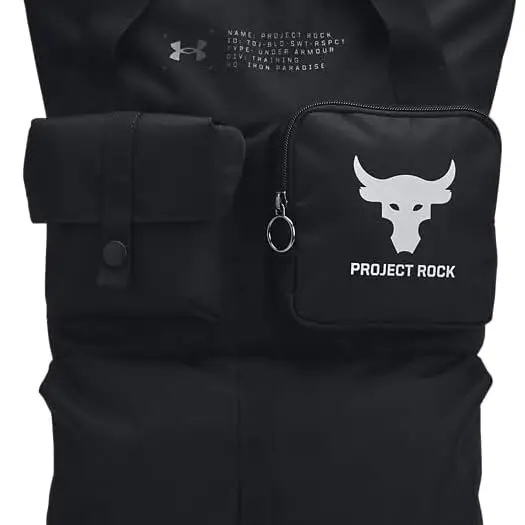 Bolso Under Armour Project Rock Gym Sack 19L con Tecnología UA Storm — imagen 1