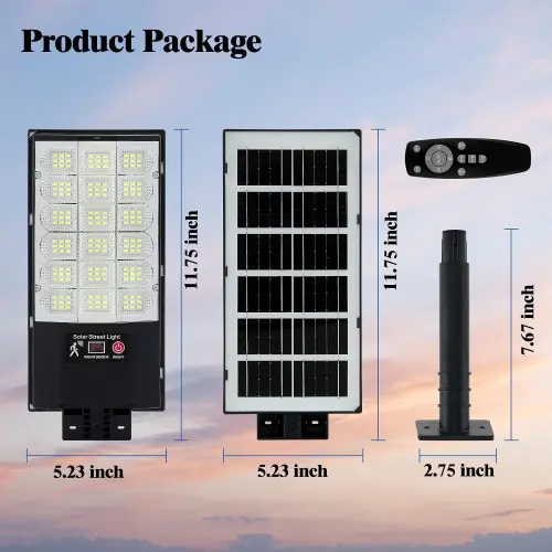 Luces solares TFKK para exterior 6 Pack con sensor de movimiento, control remoto e IP66 — imagen 7