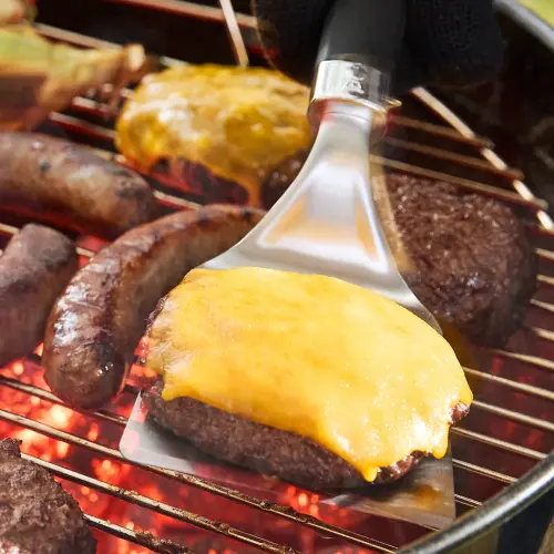 Parrilla/Asador Weber Original Kettle 22” Salute to Service Verde con Sistema One-Touch — imagen 8