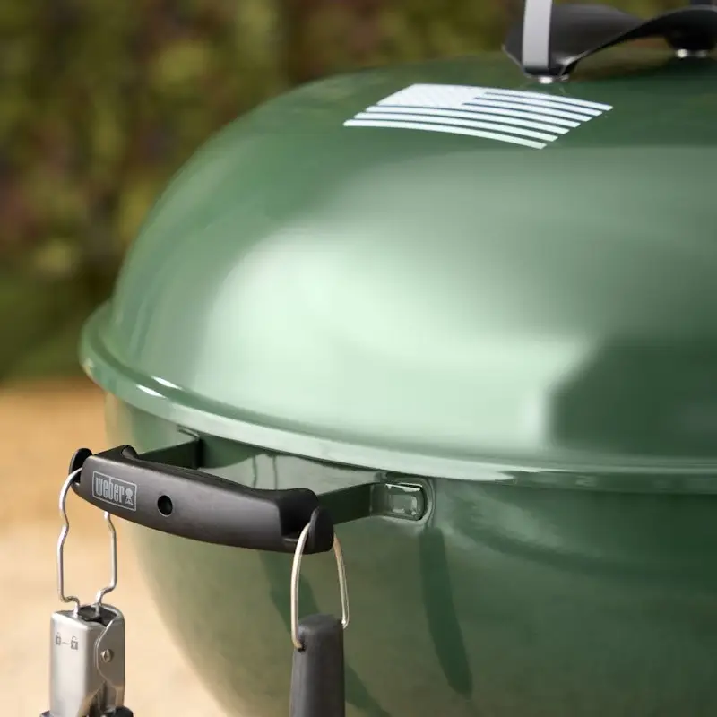 Parrilla/Asador Weber Original Kettle 22” Salute to Service Verde con Sistema One-Touch — imagen 2