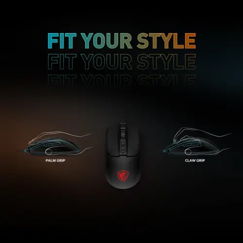 Combo Gaming Mouse y Teclado Alámbricos MSI GK100's photo #6