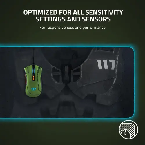 Mouse Pad Razer Goliathus Extended Chroma, Halo Infinite Edition (920 mm x 294 mm x 3 mm)'s photo #3