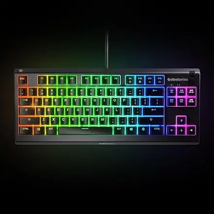 Teclado SteelSeries Apex 3 TKL RGB | Silencioso, Resistente al Agua, Anti-Ghosting — imagen 7