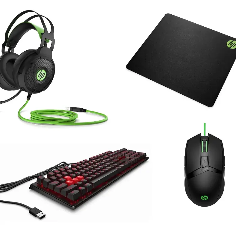 Combo Gaming HP: Mouse Pavilion 300, Teclado Mecánico Omen Encoder, Mouse Pad Pavilion 300, Audífonos Pavilion 600's photo #1
