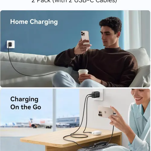 Cargador Carga Rápida INIU 30W PD QC 3.0 con Cable USB-C 1.5m's photo #6