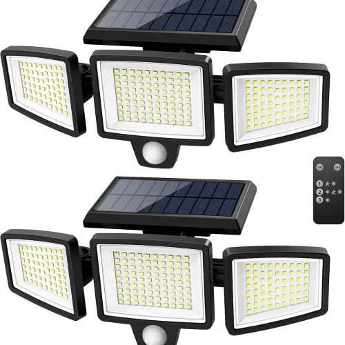 Tuffenough – Par de Luces Solares 2500 Lm con Sensor de Movimiento's photo #1