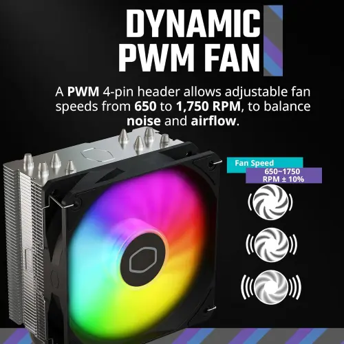 Cooler Master Hyper 212 Spectrum V3 ARGB 120mm's photo #4