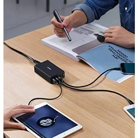 Cargador de Escritorio Anker PowerPort 5 Puertos USB-A 40W's photo #2