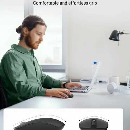 Mouse Inalámbrico Acer Slim USB 2.4G Portátil DPI Ajustable — imagen 6