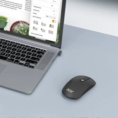 Mouse Inalámbrico Acer Slim USB 2.4G Portátil DPI Ajustable — imagen 5