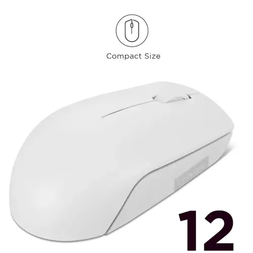 Mouse Inalámbrico Lenovo 300 Compacto 2.4G USB Ambidiestro's photo #1