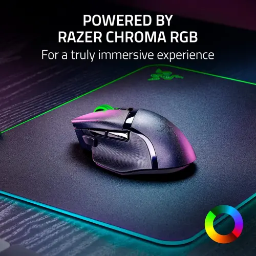 Mouse gaming Razer Basilisk V3 X HyperSpeed inalámbrico 18K DPI's photo #6