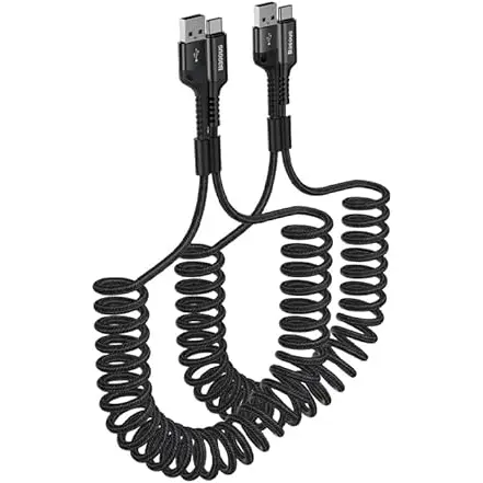 Cable USB A a USB-C Baseus 100W Retráctil 3.3ft's photo #1
