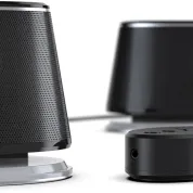 Bocinas Amazon Basics Bluetooth y USB con Iluminación Azul's photo #2