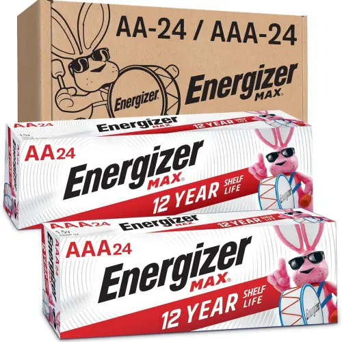 Pack Energizer AA y AAA, 48 Pilas Alcalinas Originales — imagen 1