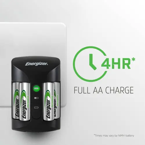 Cargador Energizer AA/AAA con 4 Pilas Recargables — imagen 3