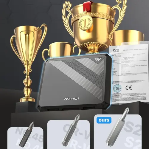 Kit de Destornilladores de Precisión 52-en-1, Aleación S2's photo #3