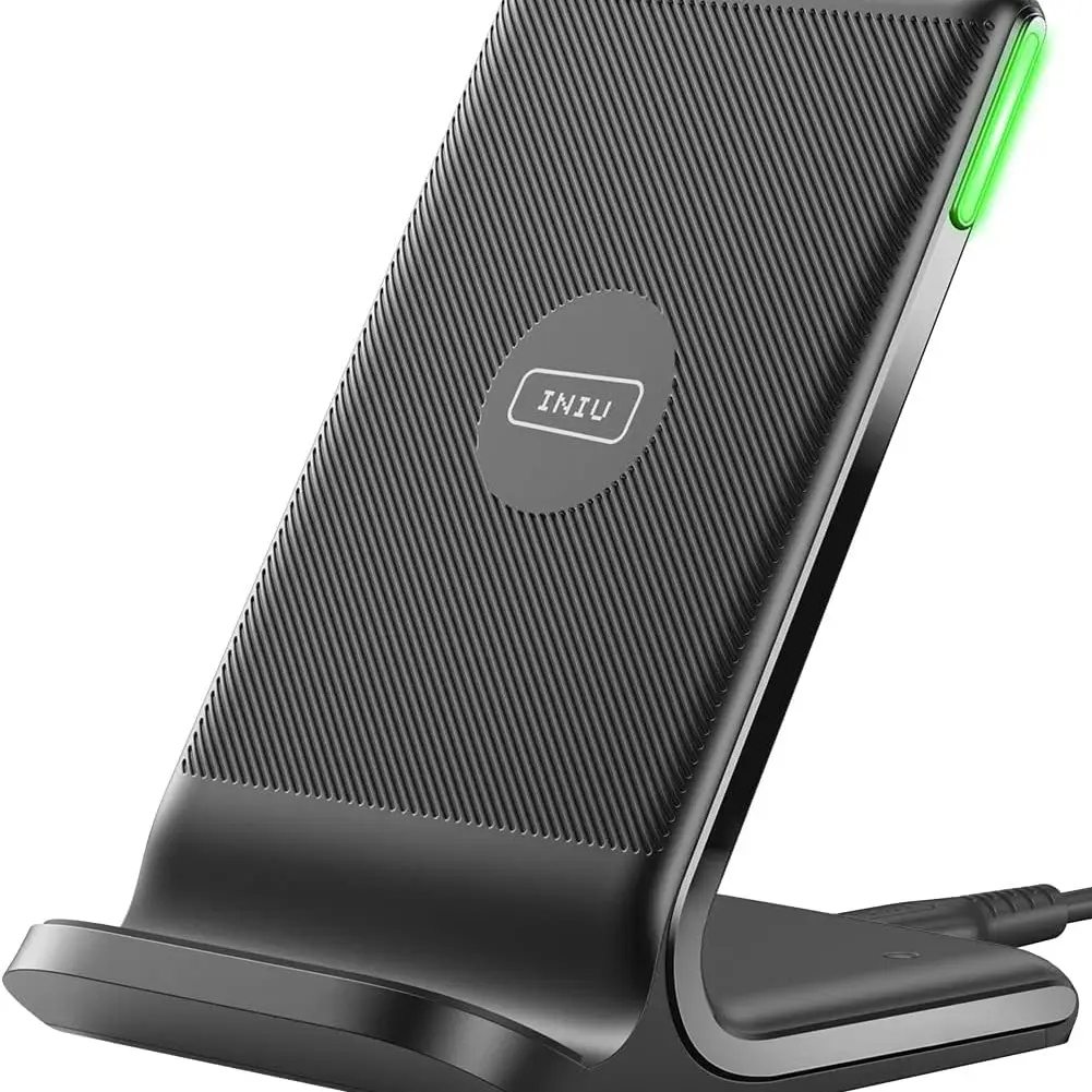 Cargador Inalámbrico INIU 15W Qi – Soporte Vertical — imagen 4