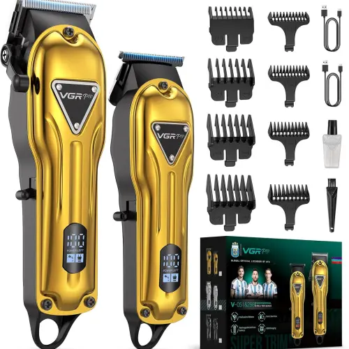 Máquina de Pelar Inalámbrica VGRPRO con Trimmer y Kit Completo — imagen 1