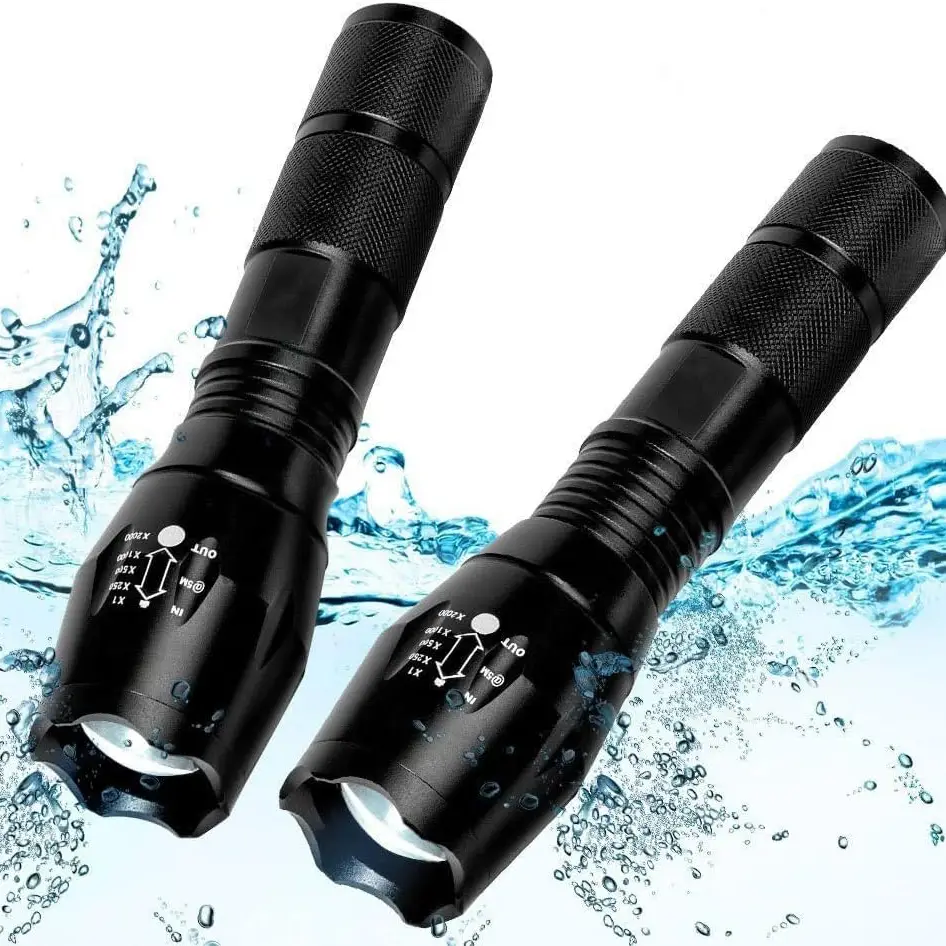 Linterna LED Táctica de Alta Potencia (1 Unidad) — imagen 7