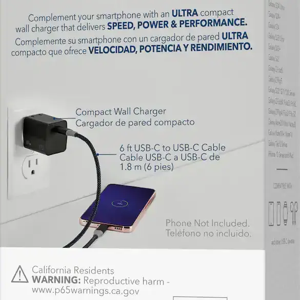 Cargador Insignia 25W USB-C Compacto con Cable Incluido — imagen 9