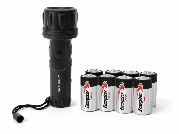 Combo Linterna LED Portátil de Mano + 8 Baterías Alcalinas Energizer MAX Tipo D para Emergencias y Apagones's foto | Bazar Marianao |  BizneCubano